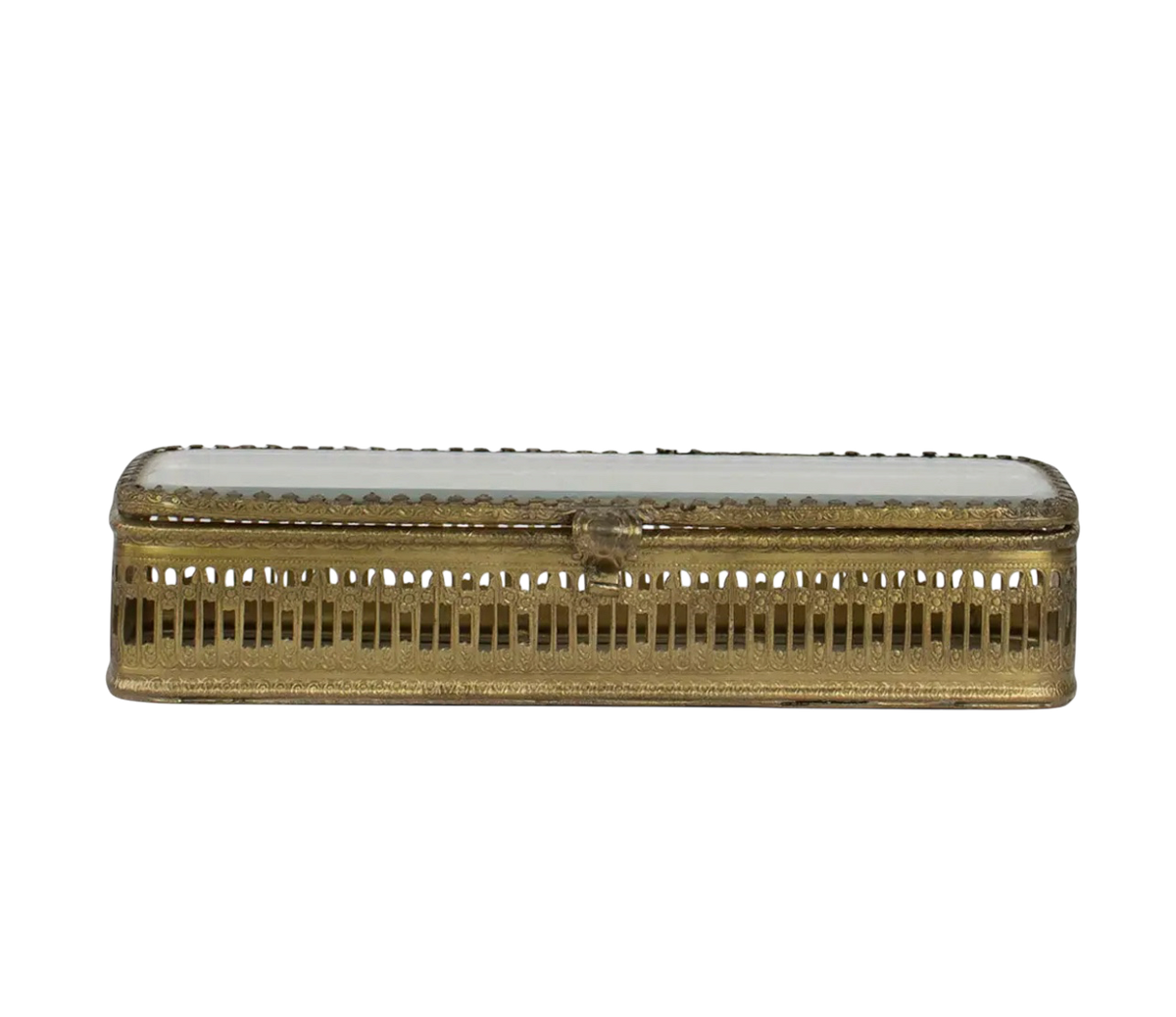 Rectangular Brass Box