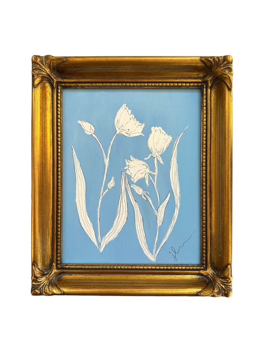 Jenn Leverett Art - Reverse Botanical III