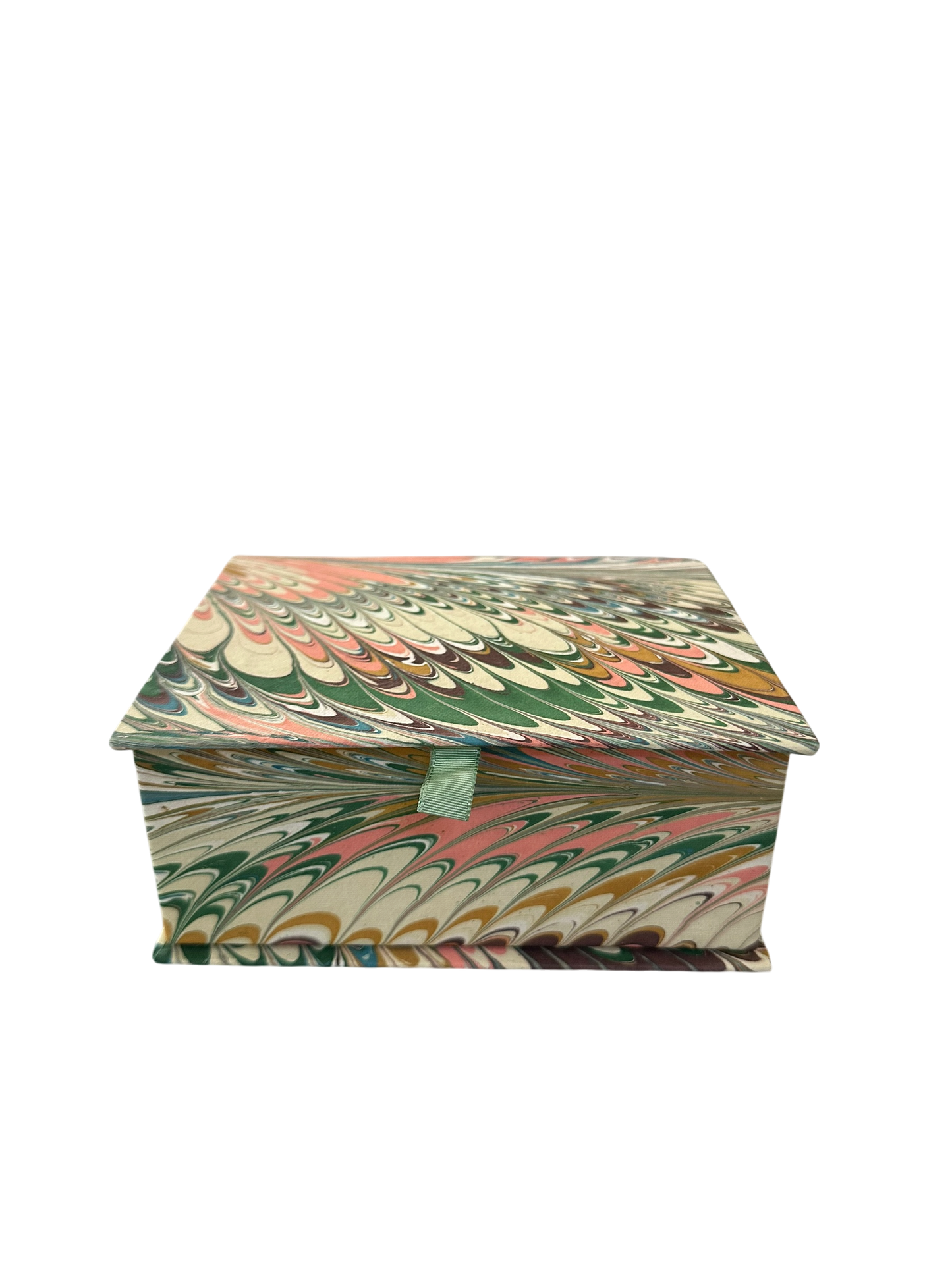 Hand-Marbled Keepsake Box Small