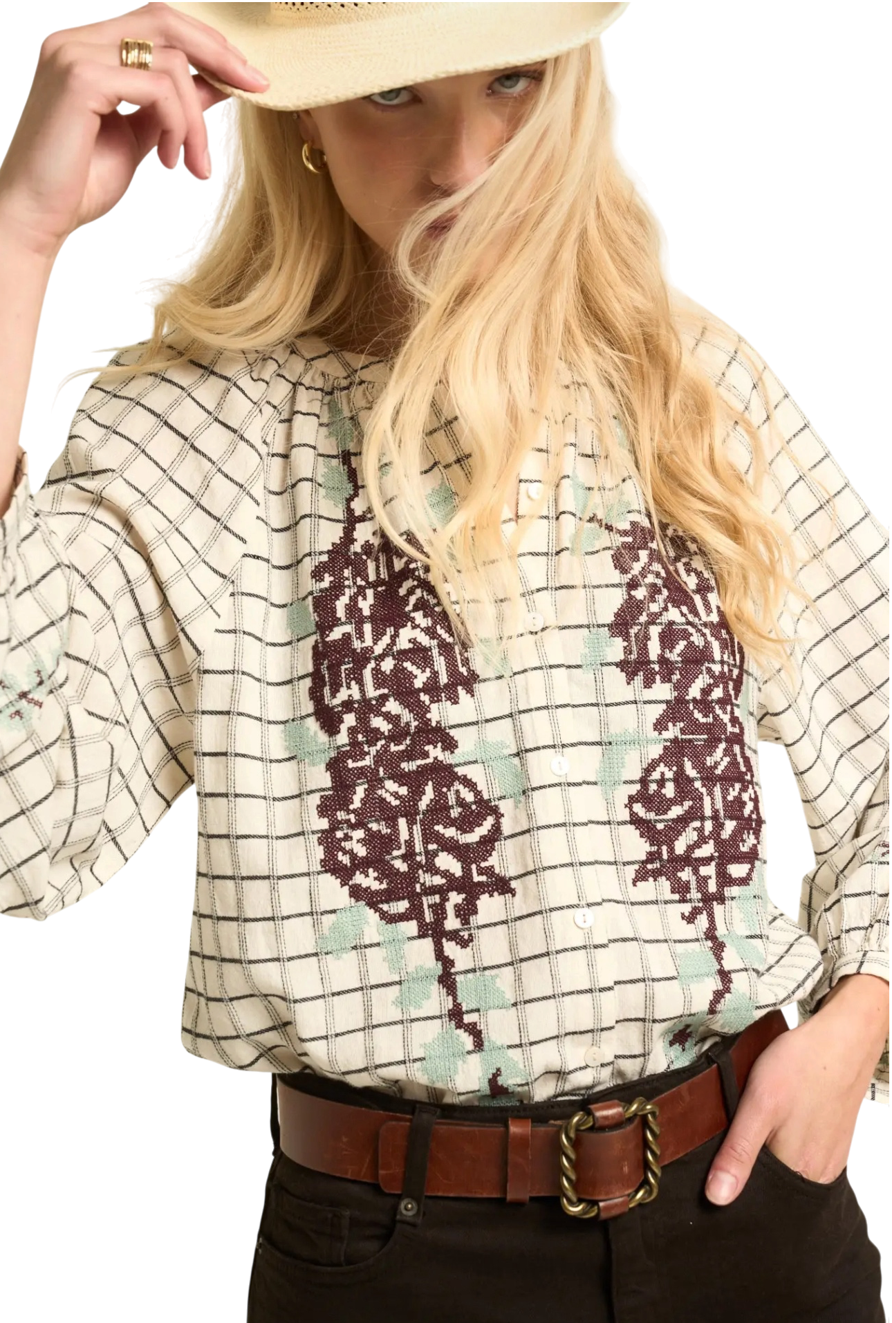 Kelly Blouse Ecru