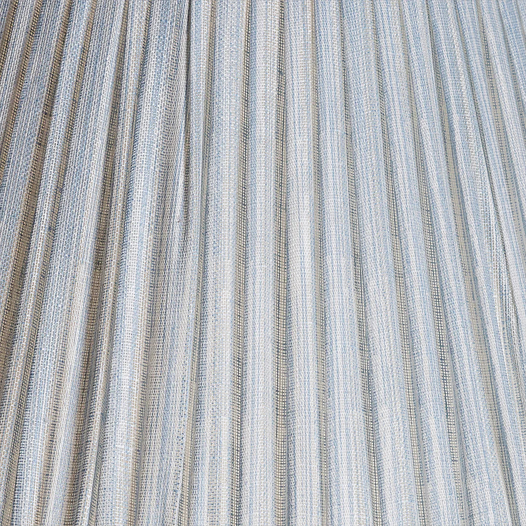 Fermoie Light Blue Strie Lampshade