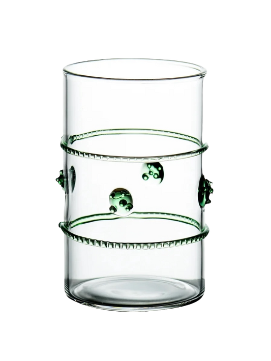 Clear and Green Votive