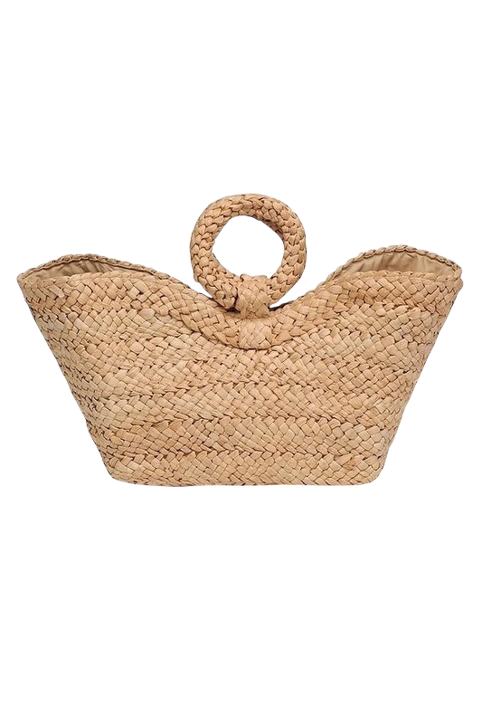 Edith Straw Tote