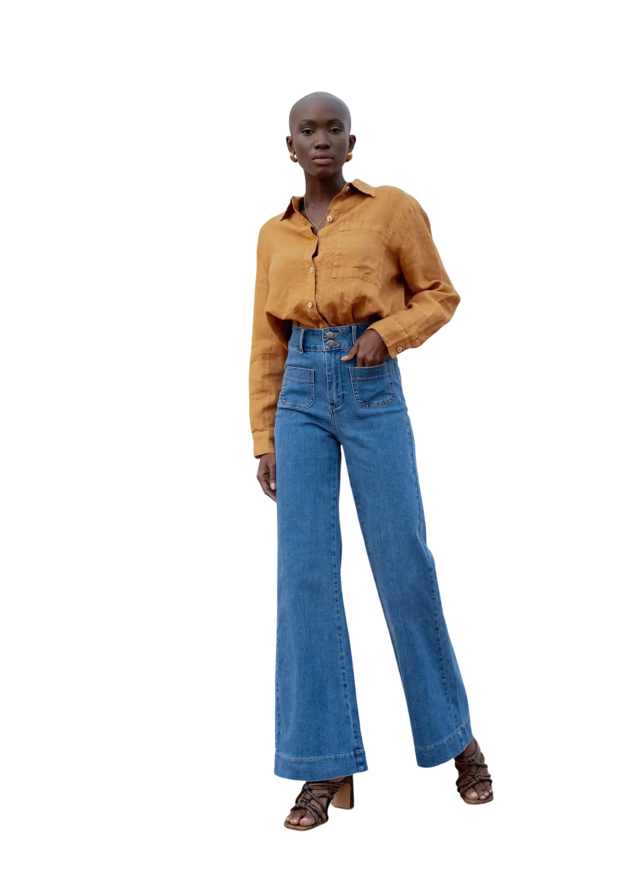 Elena Flair Jeans - Blue