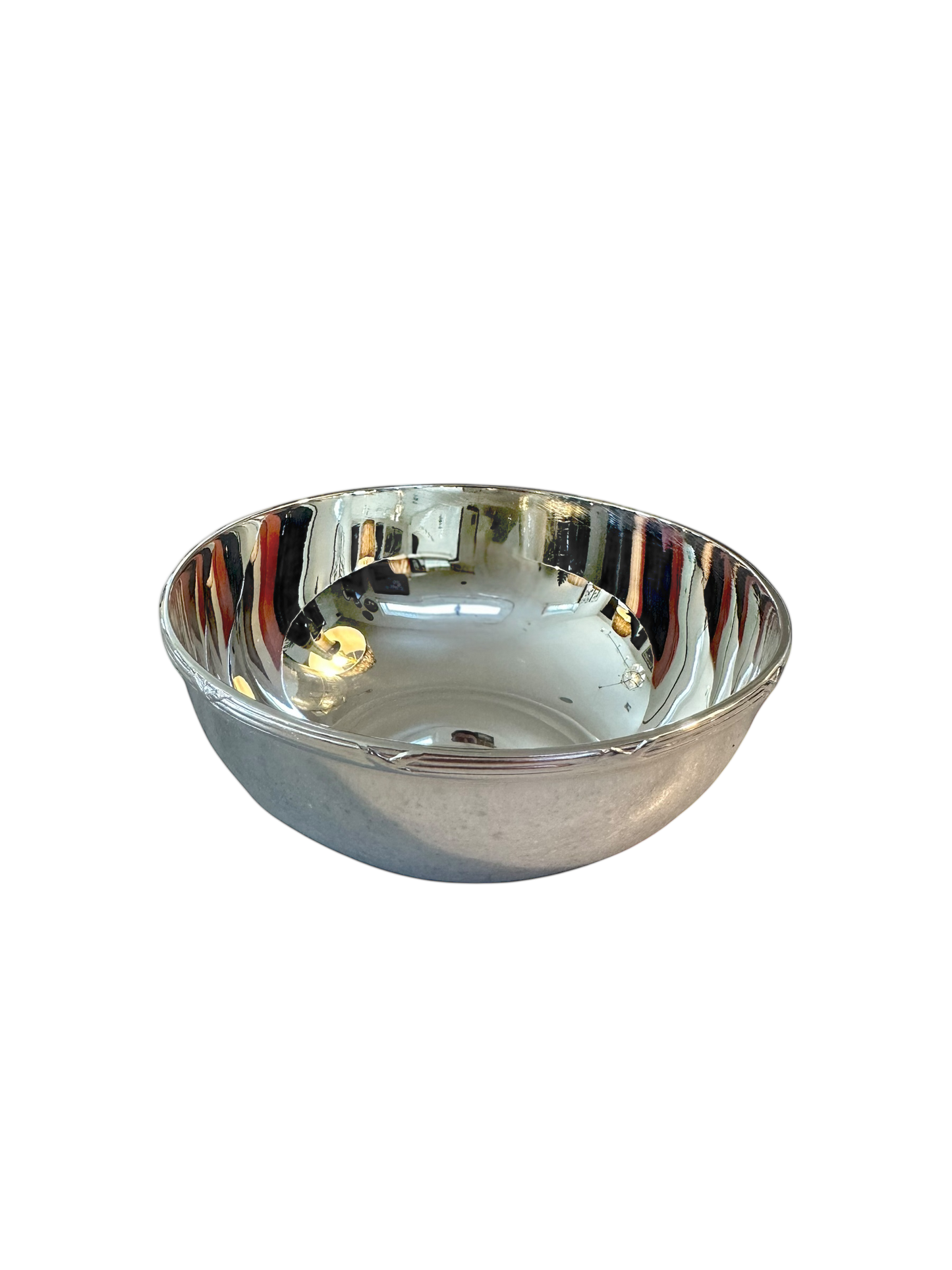 Vintage Finger Bowl w/ Reed Rim