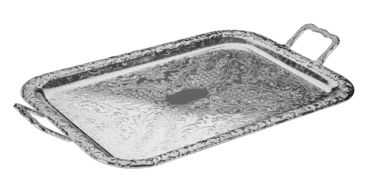 Queen Anne Large Oblong Tray/Handles