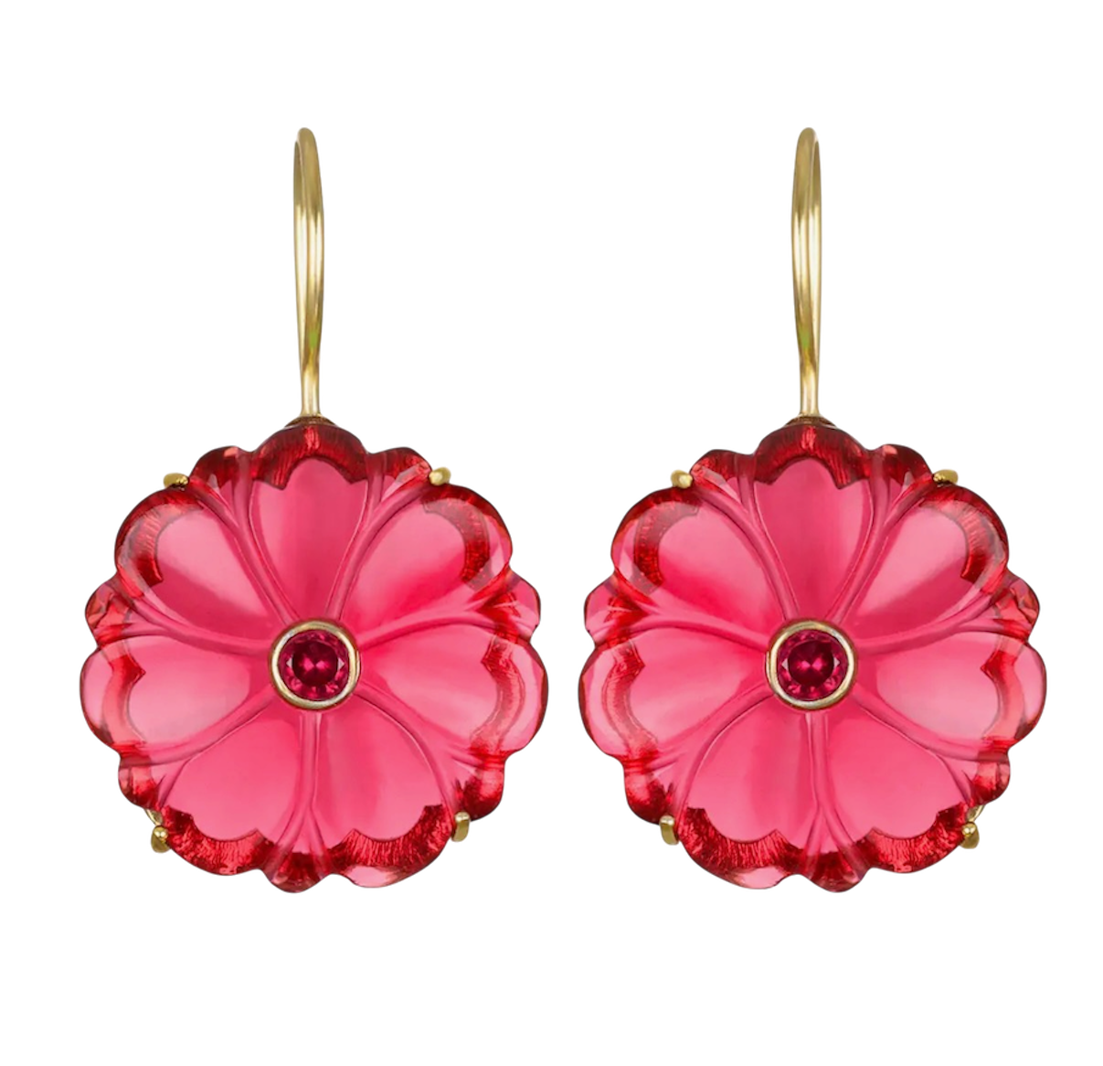 Magnolia Earring - Berry