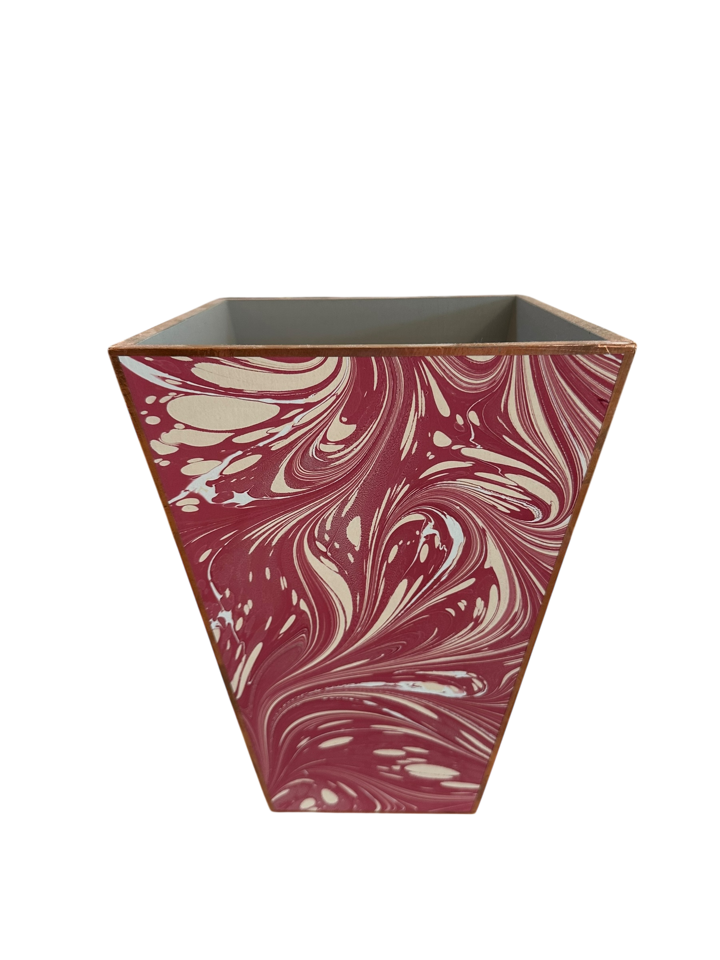 Marble Paper Waste Basket
