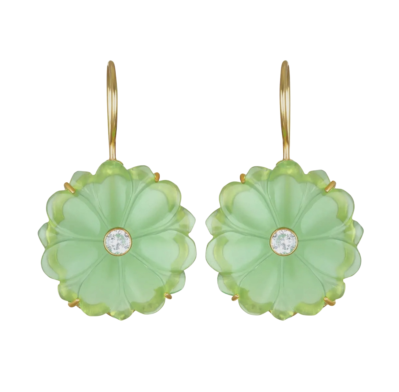 Magnolia Earring-Kiwi