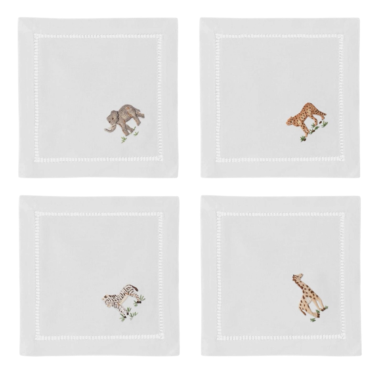 Safari Animals Cocktail Napkins