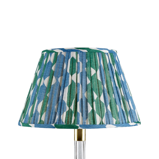 Fermoie Green & Blue Whittle Lampshade