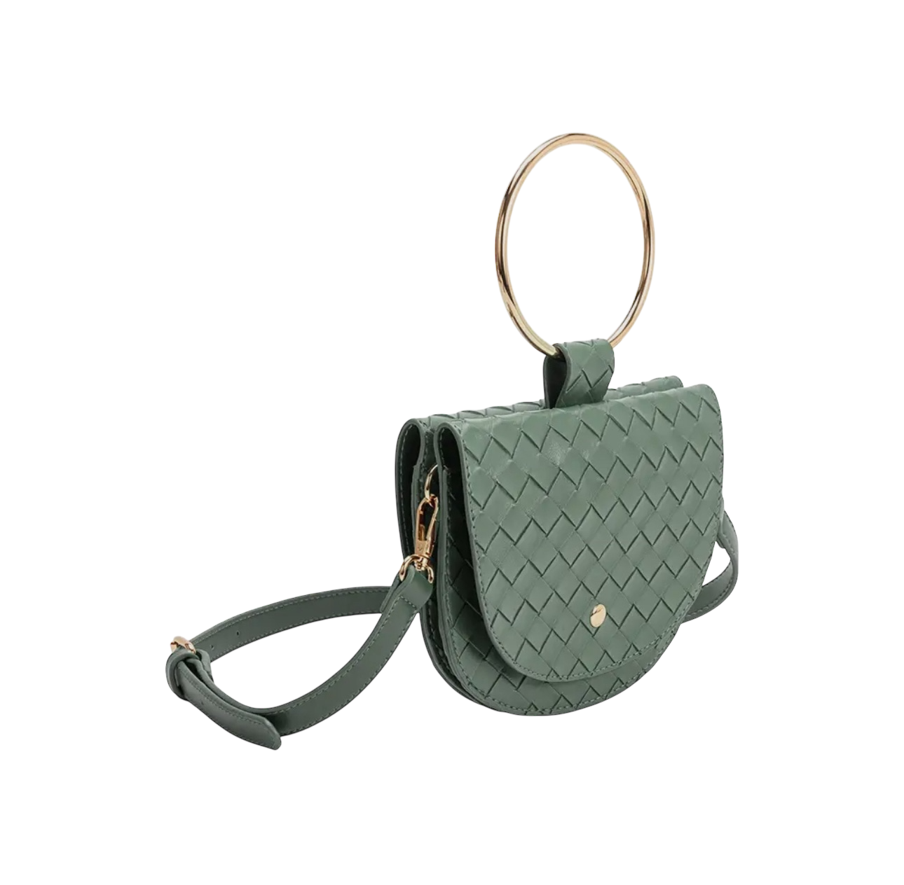 Felix Teal Top Handle Bag