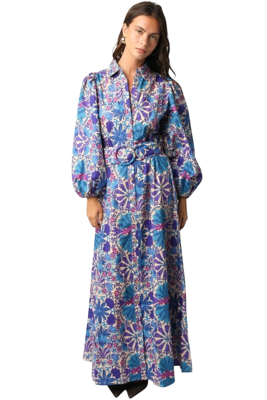 Miya Floral Maxi Dress
