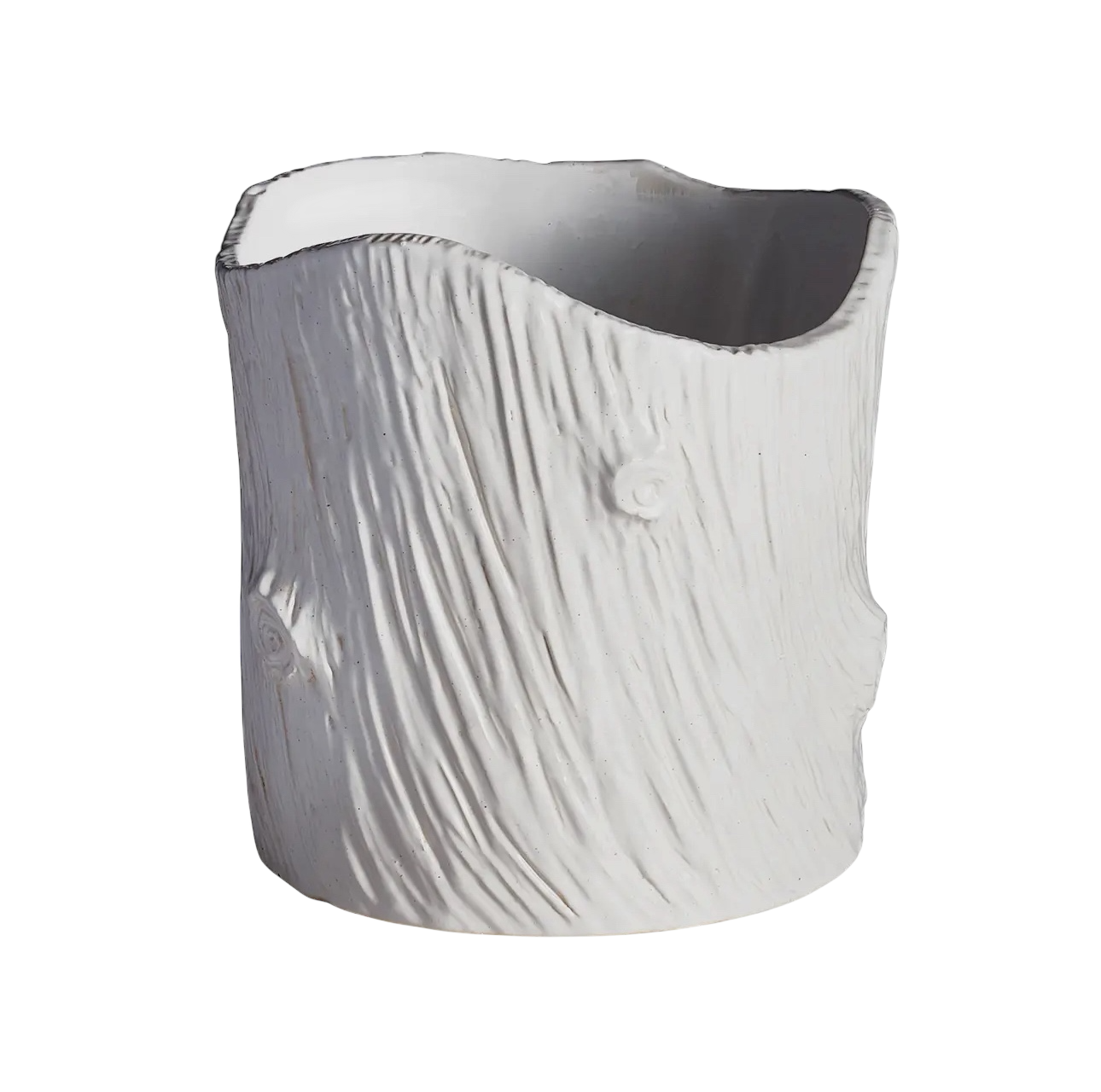 Faux Bois 8" Pot