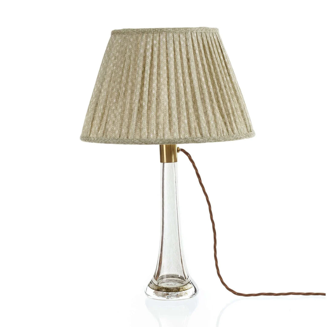 Fermoie Green Figured Lampshade