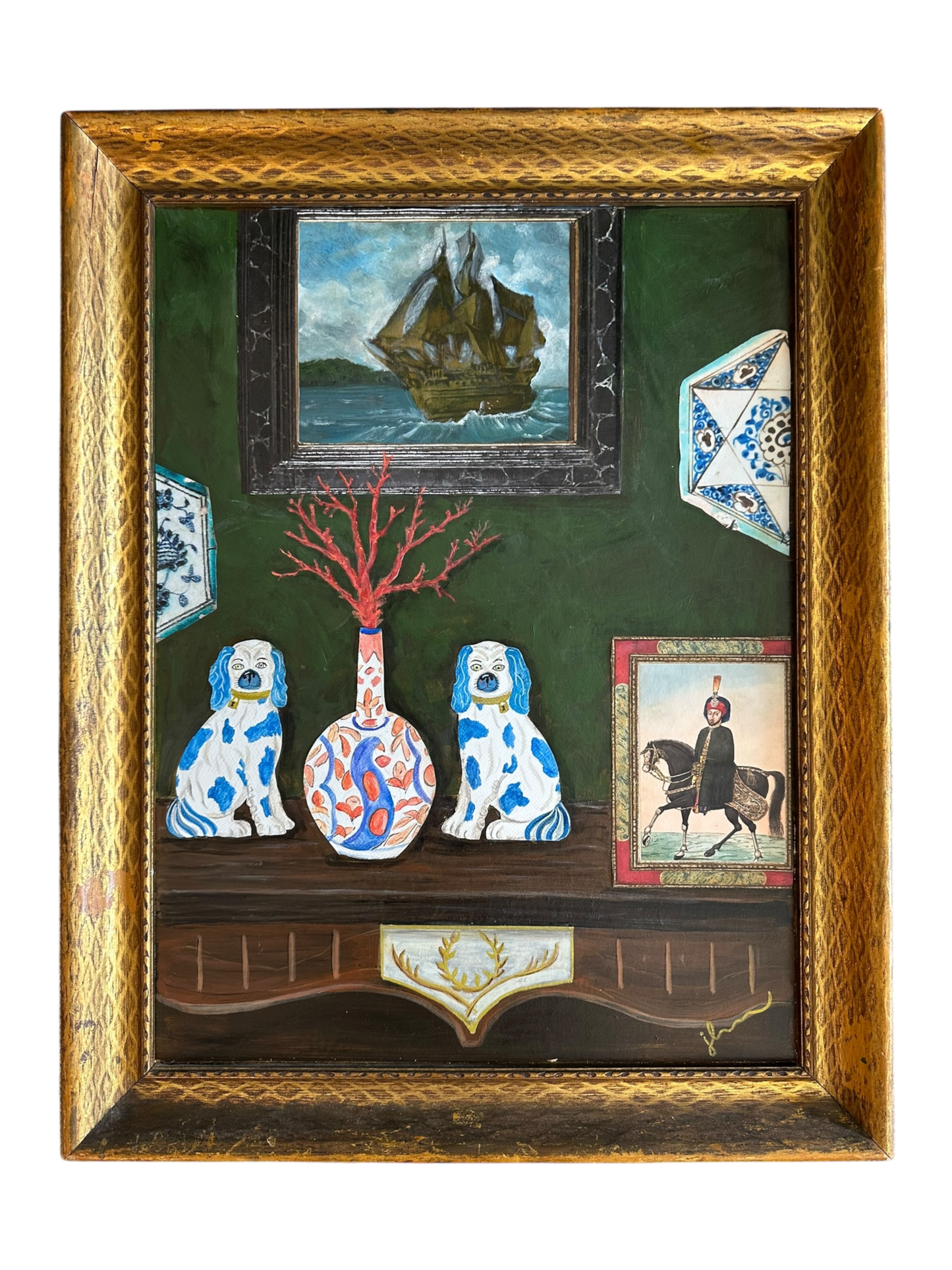 Jenn Leverett Art - Decoupage Still Life III