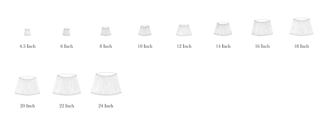 Fermoie Red Popple Lampshade