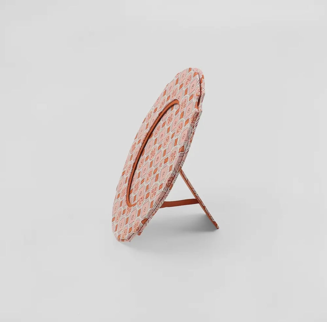 Oval Table Top Picture Frame - Spring Bloom Orange