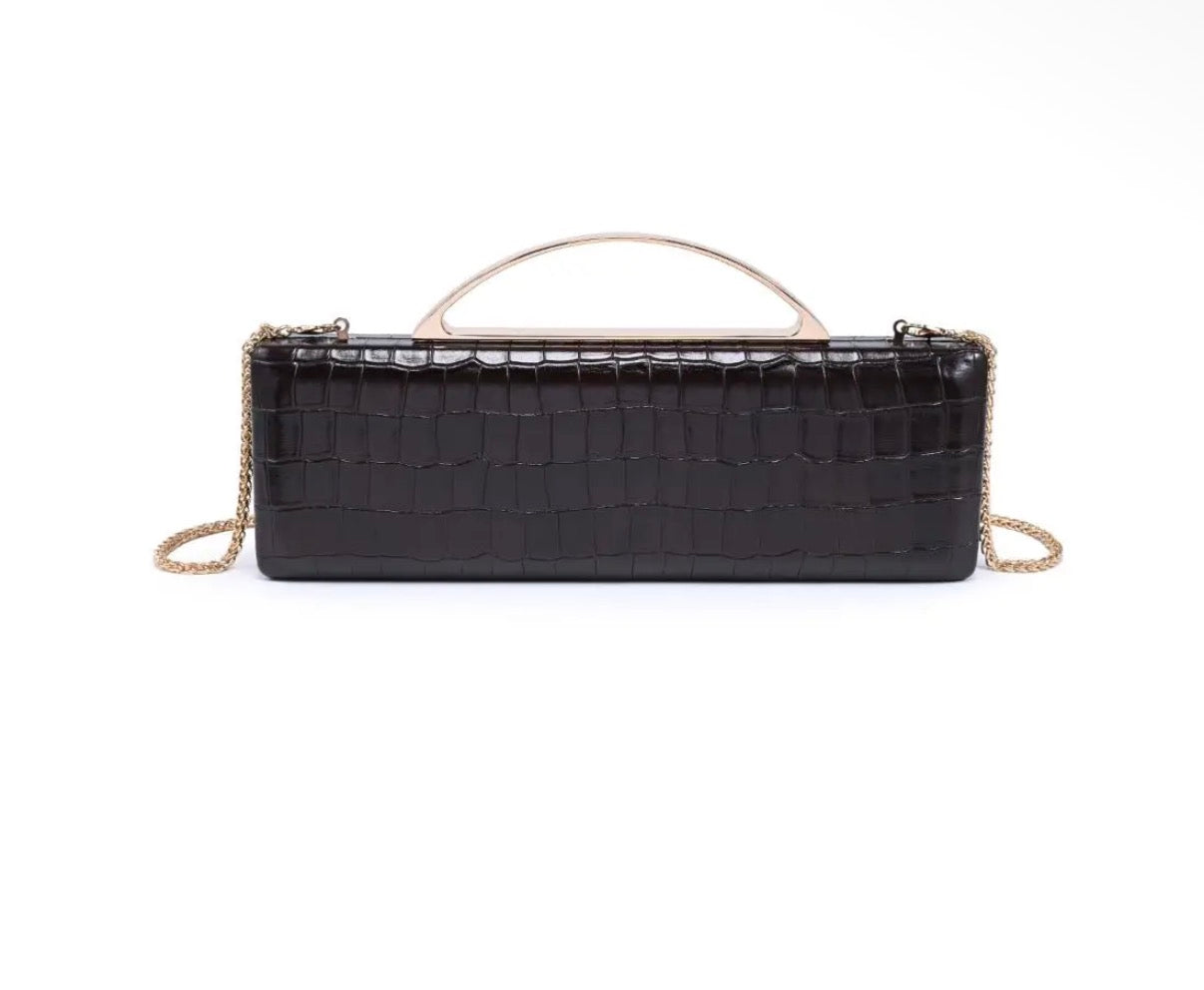 Banks Leather Clutch