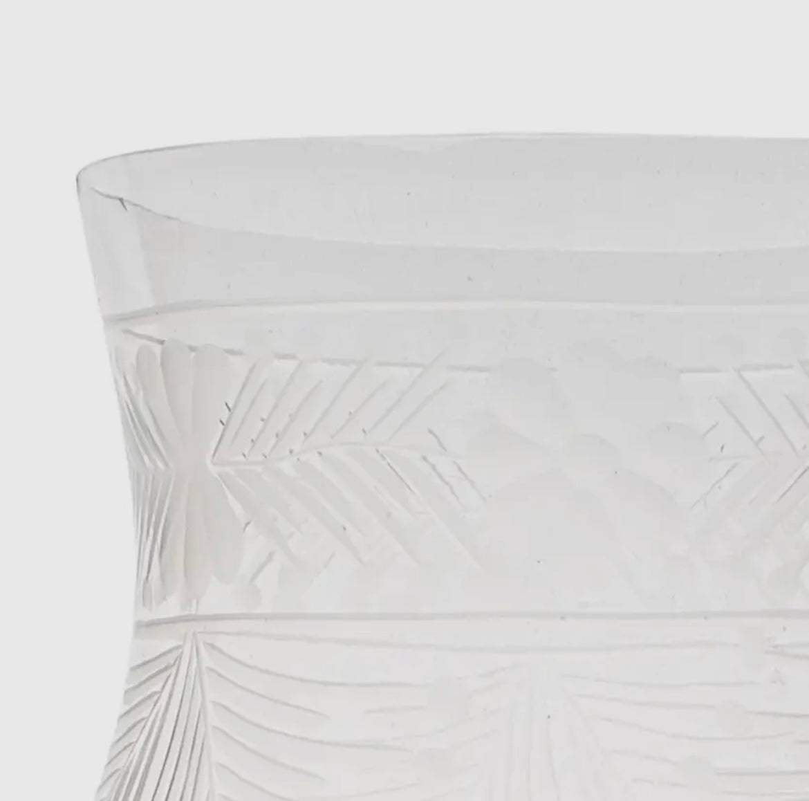 Etched Swag and Garland Hurricane