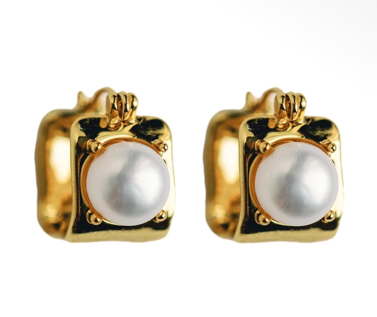 Stone Huggie Earrings- 3 Styles!