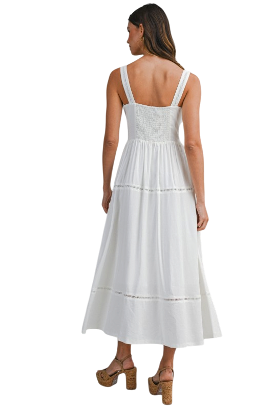 Linen Midi Dress
