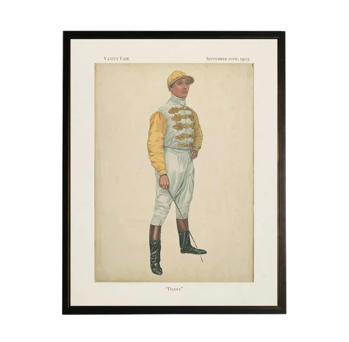 Vintage Vanity Fair Jockey Print