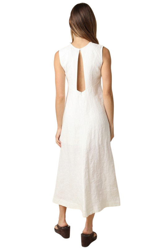 Open- Back Maxi Dress