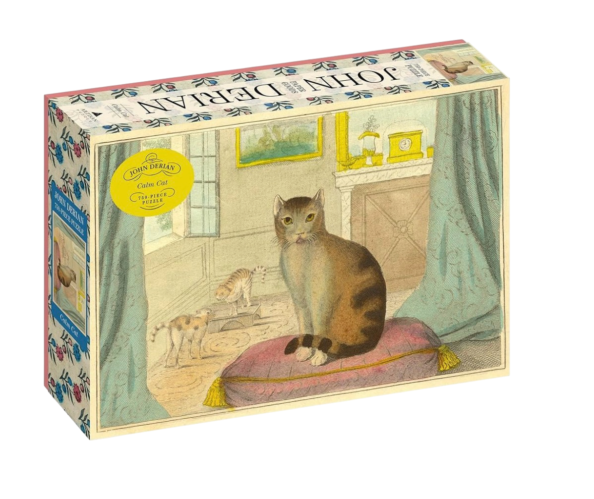 John Derian Calm Cat Puzzle