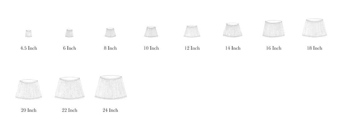 Fermoie Blue Marden Lampshade