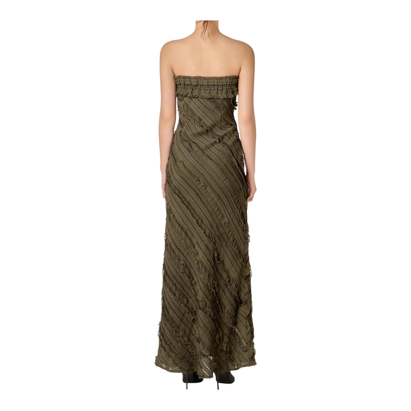 Textured Olive Maxi