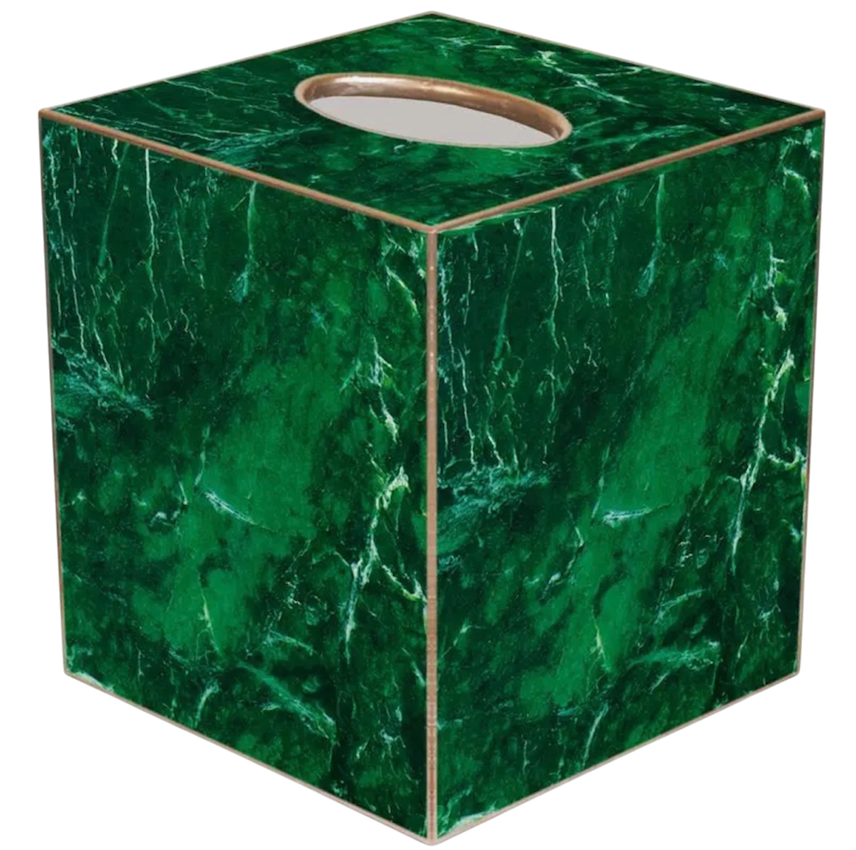 Malachite Tissue Box Cover