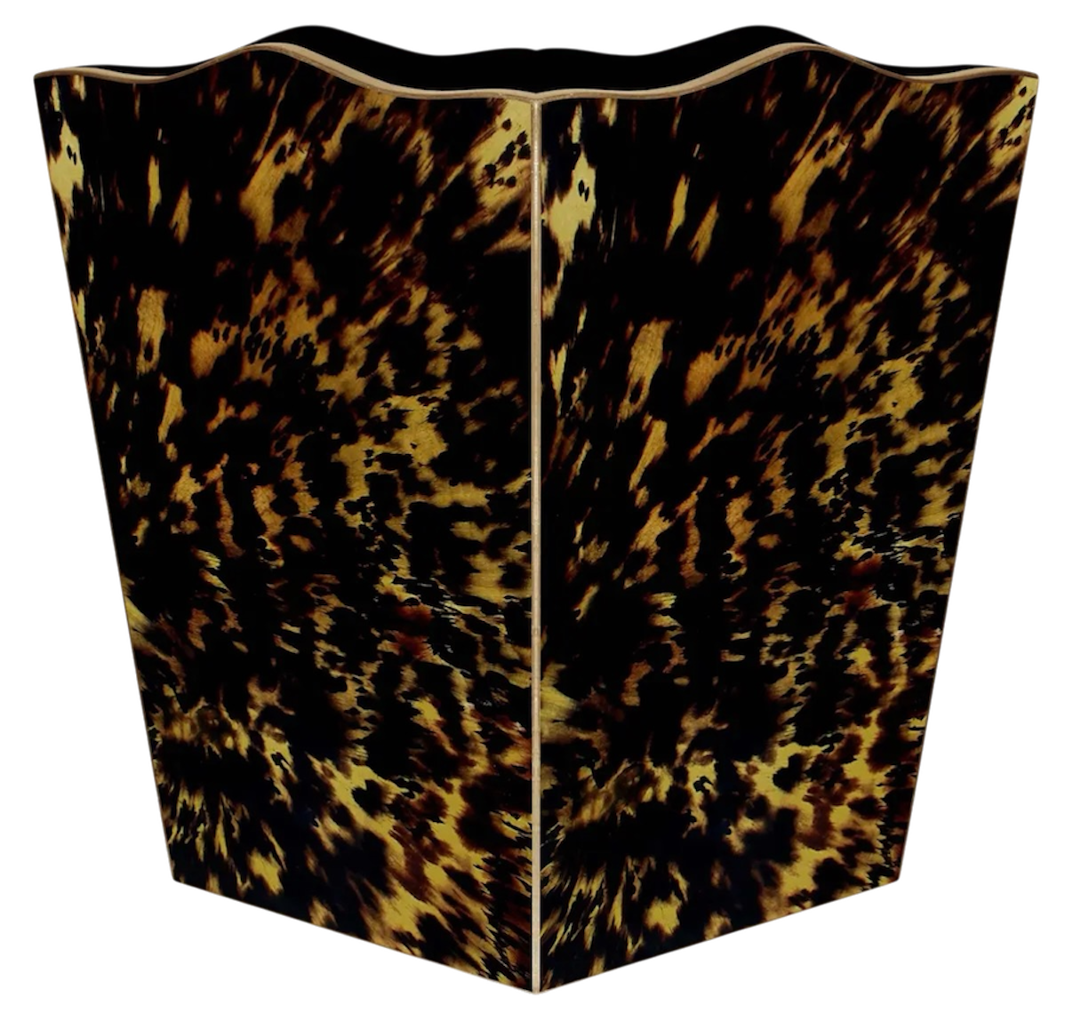 Tortoiseshell Wastepaper Basket