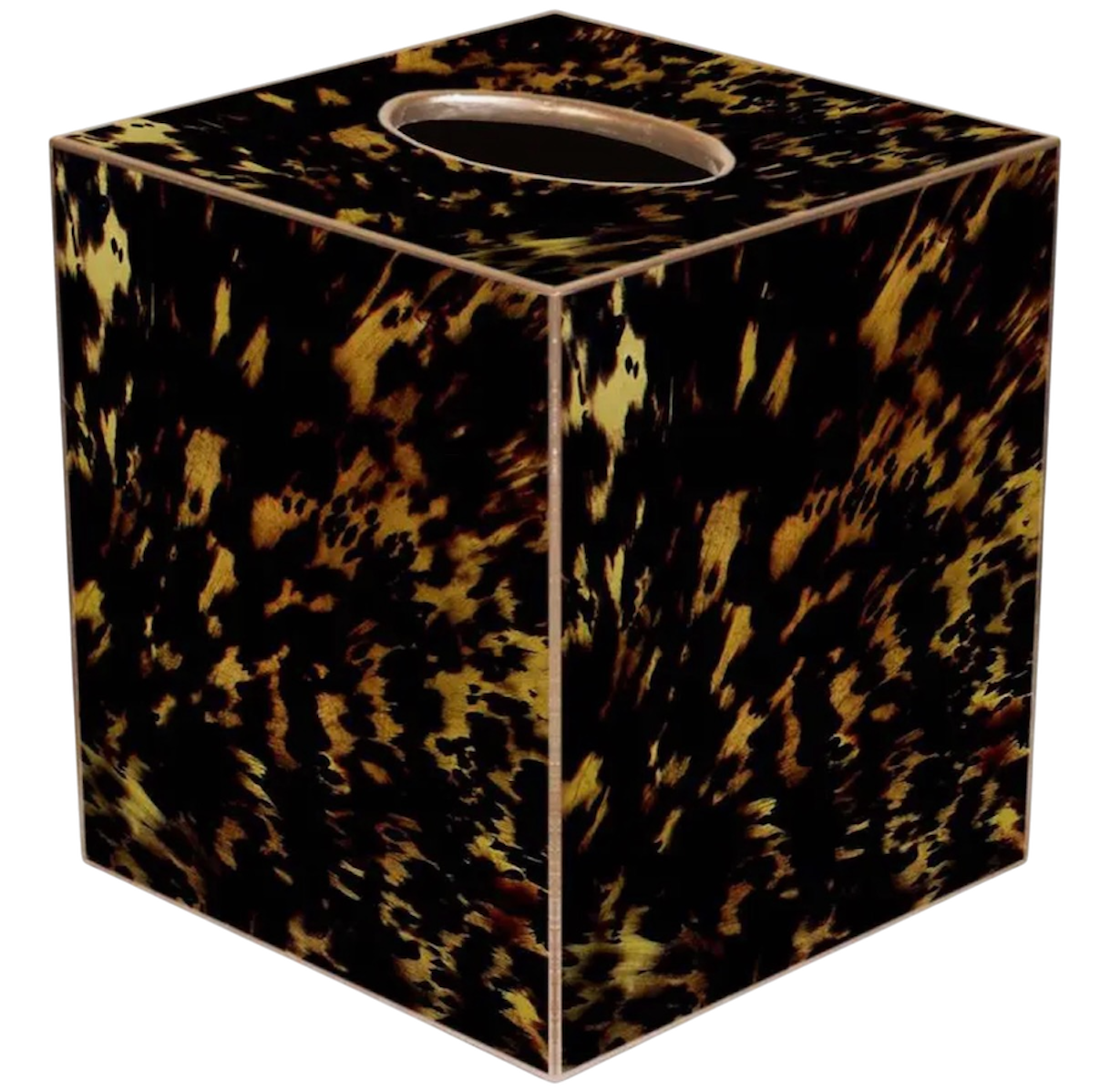 Tortoiseshell Tissue Box Cover