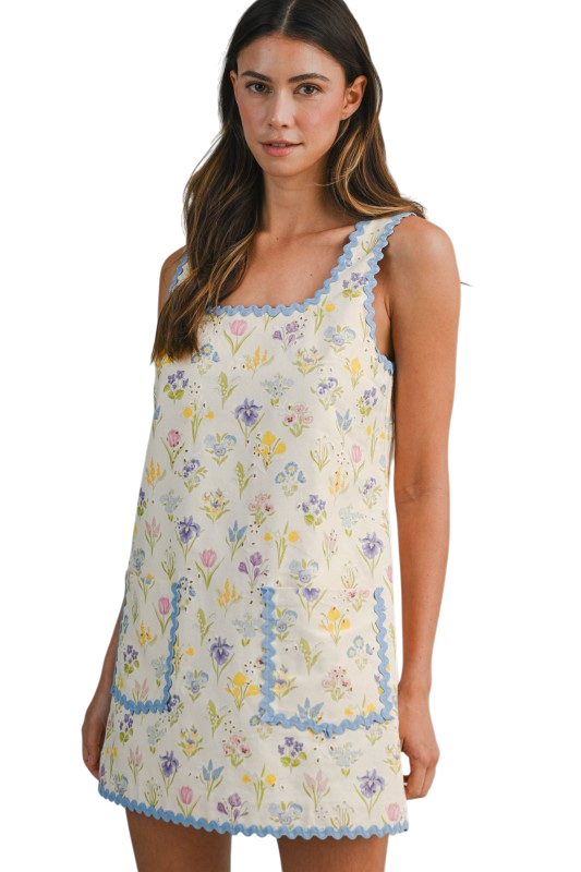 Floral Ric Rac Mini
