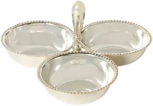 Silver Tidbit Bowl - 3