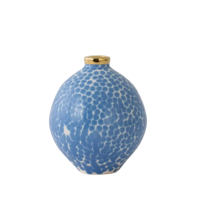 Mini Blue Maypearl Vase