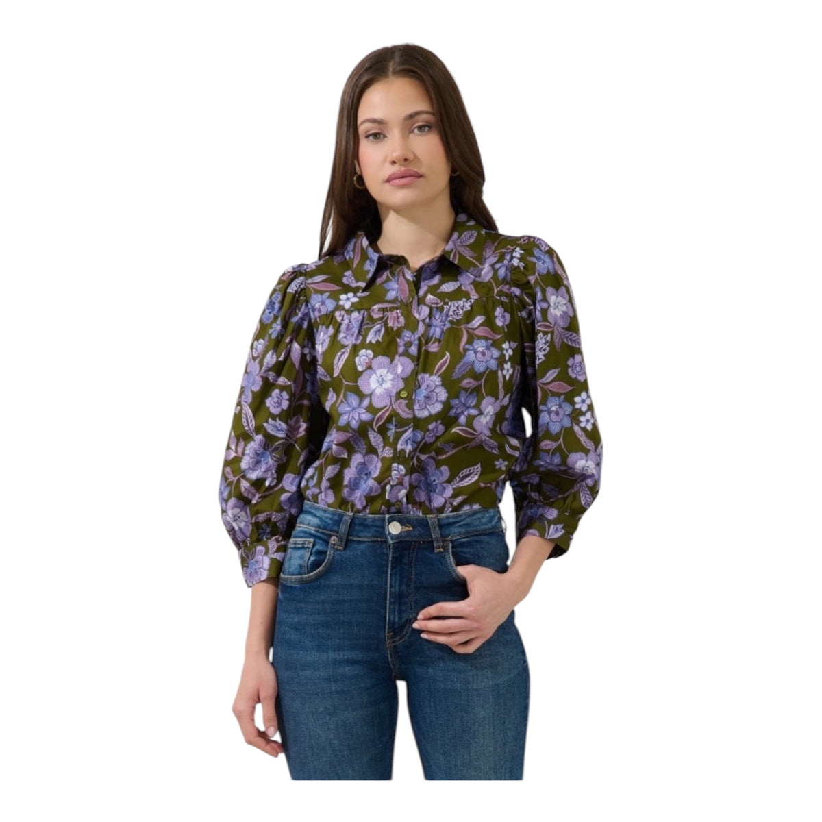 Fae Button-Up Top