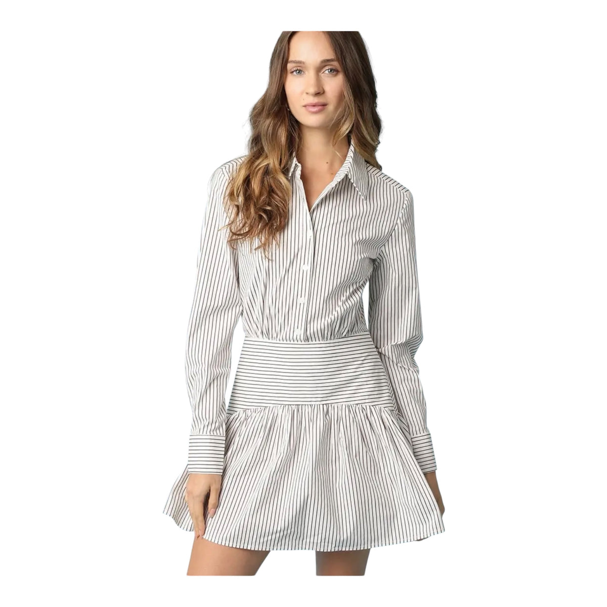 Morgan Stripe Dress