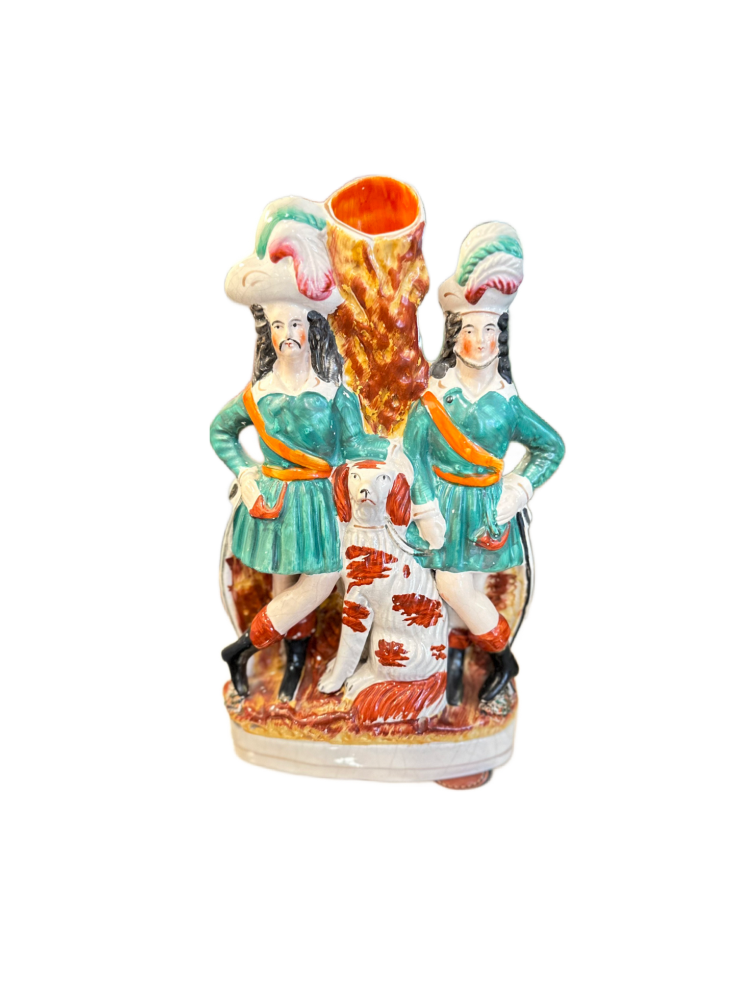 Staffordshire Robinhood Spill Vase