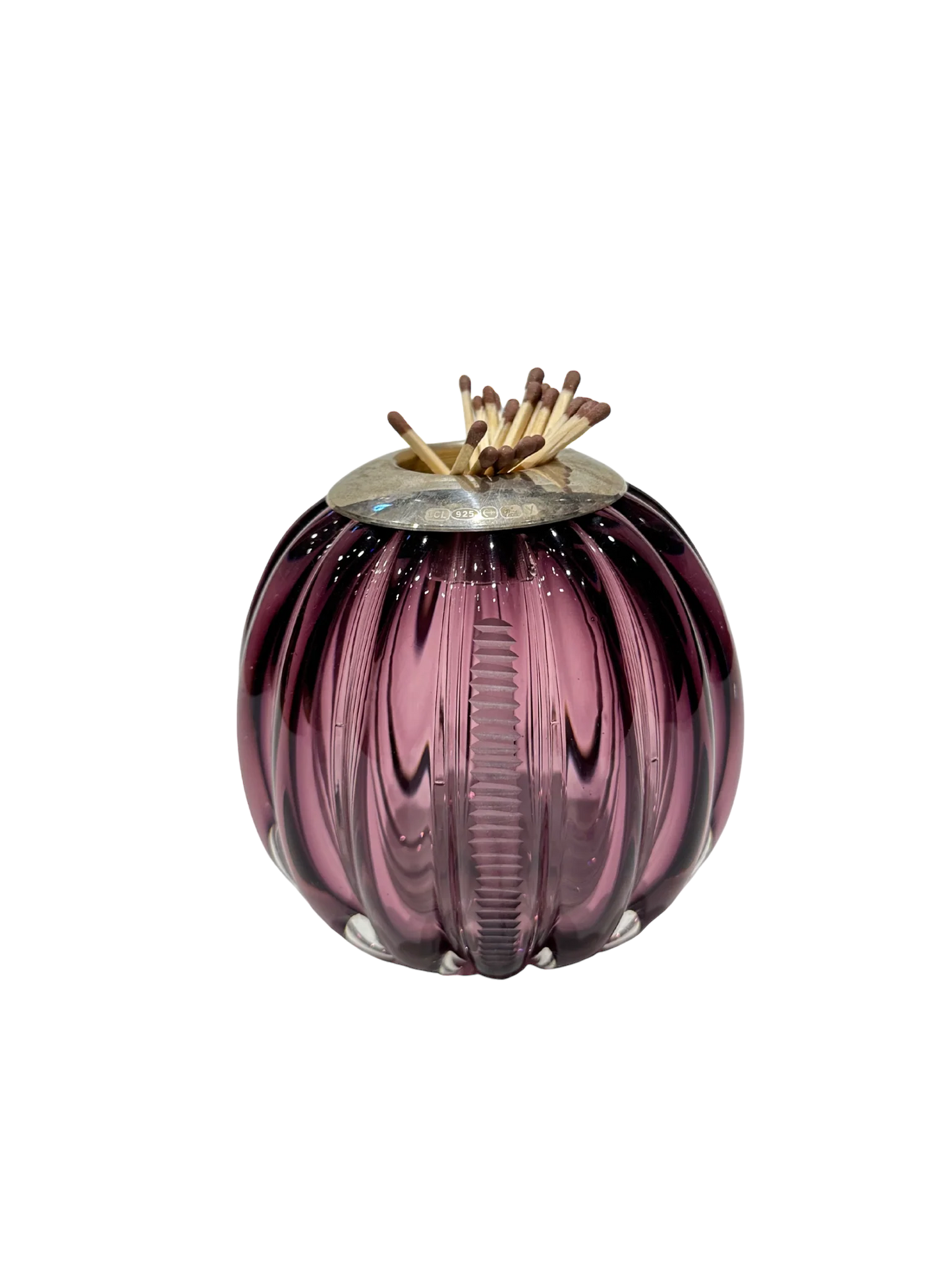 Large Crystal Match Striker - Cantaloupe Amethyst