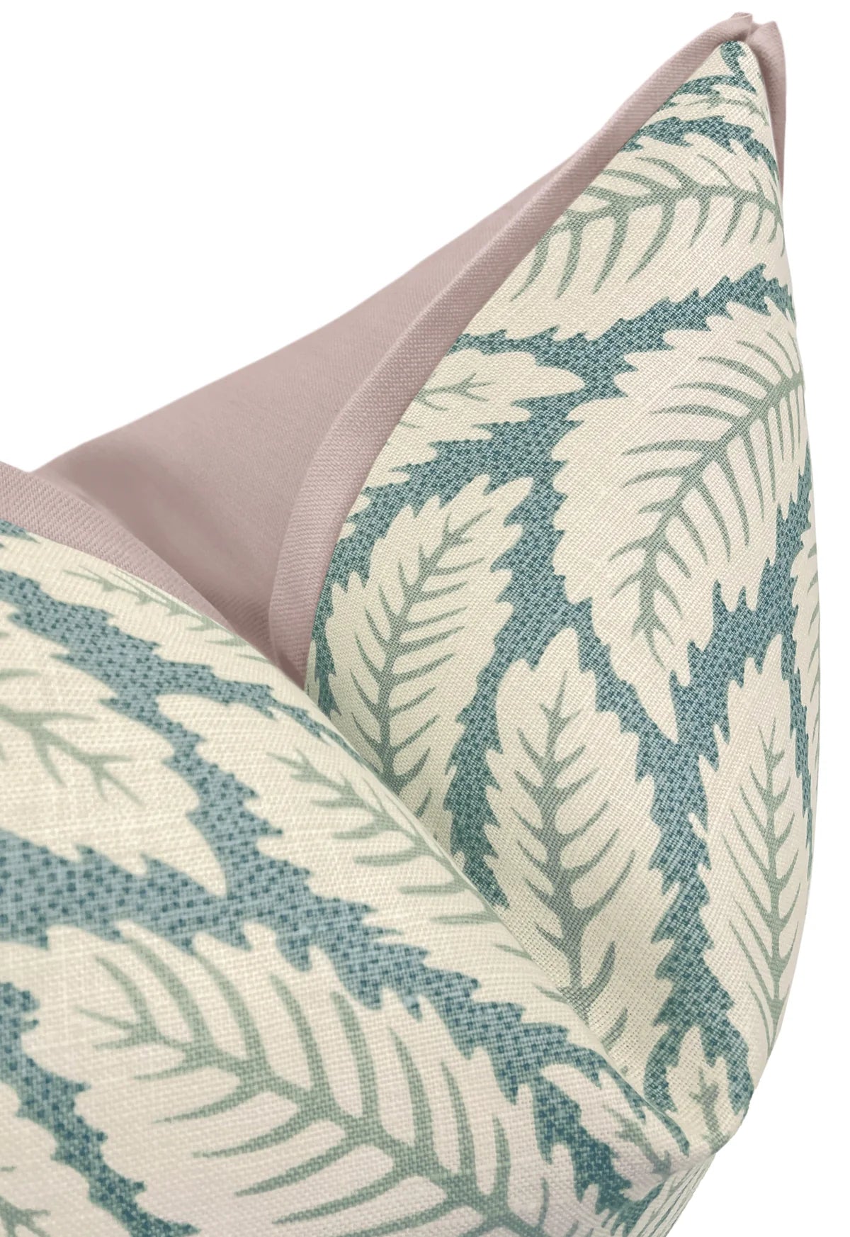 Talavera Linen w/ lilac Back 24x24