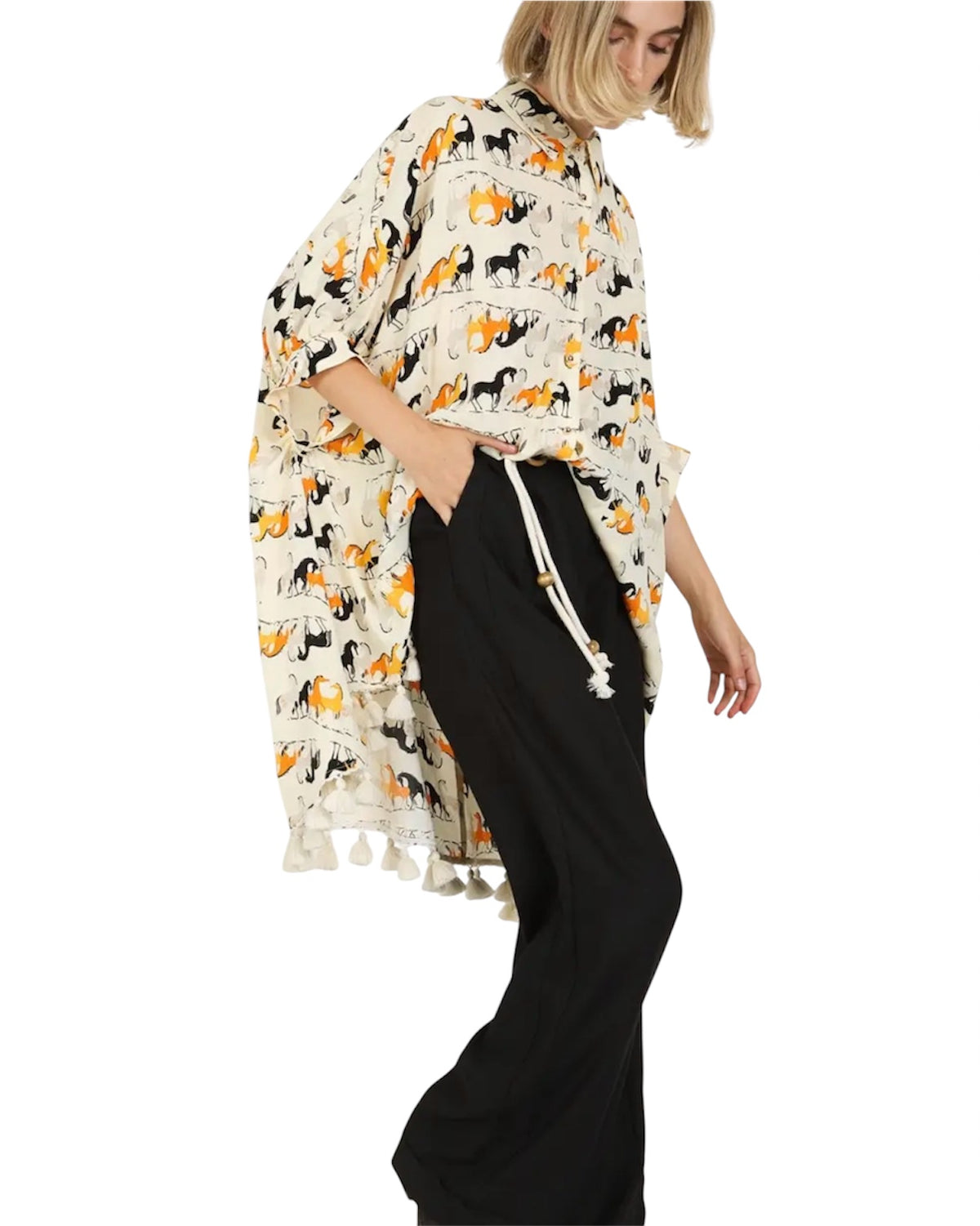 Equestrian High-Low Tunic