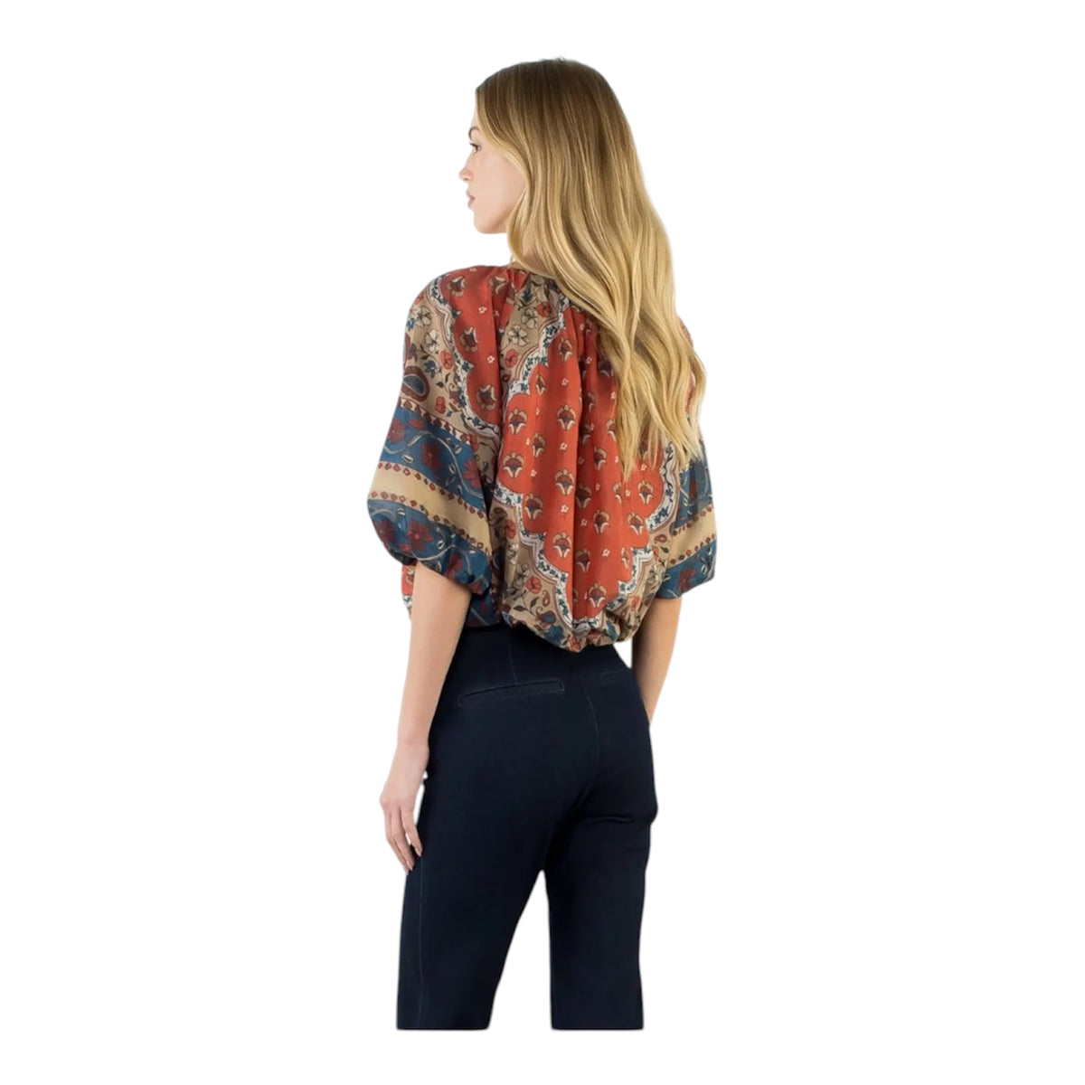 Bubble Patterned Top