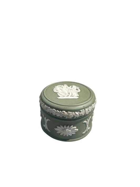 Tiny Trinket Box - Jasperware by Wedgwood