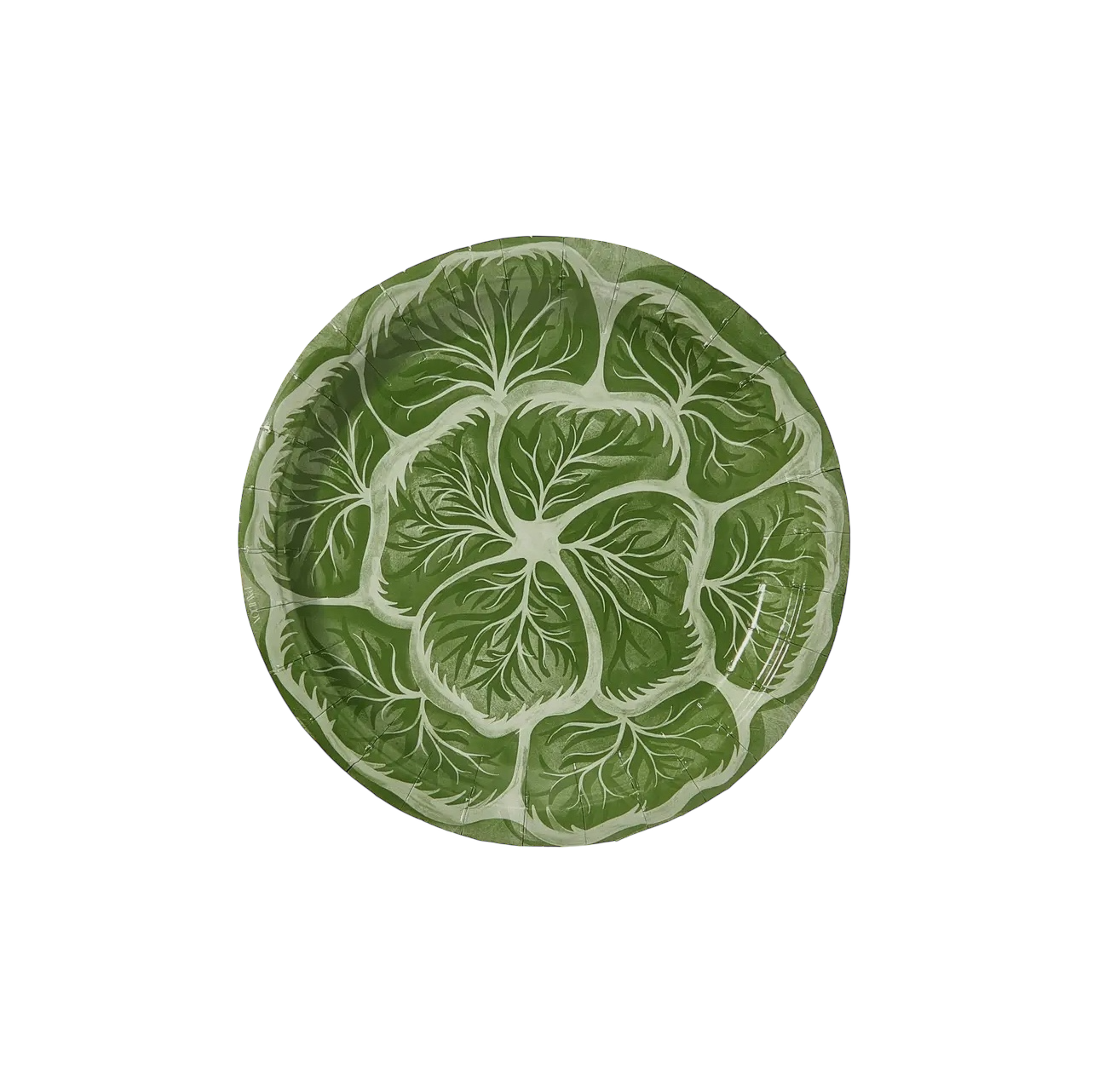 Paper Cabbage Salad & Dessert Plates Pack of 8