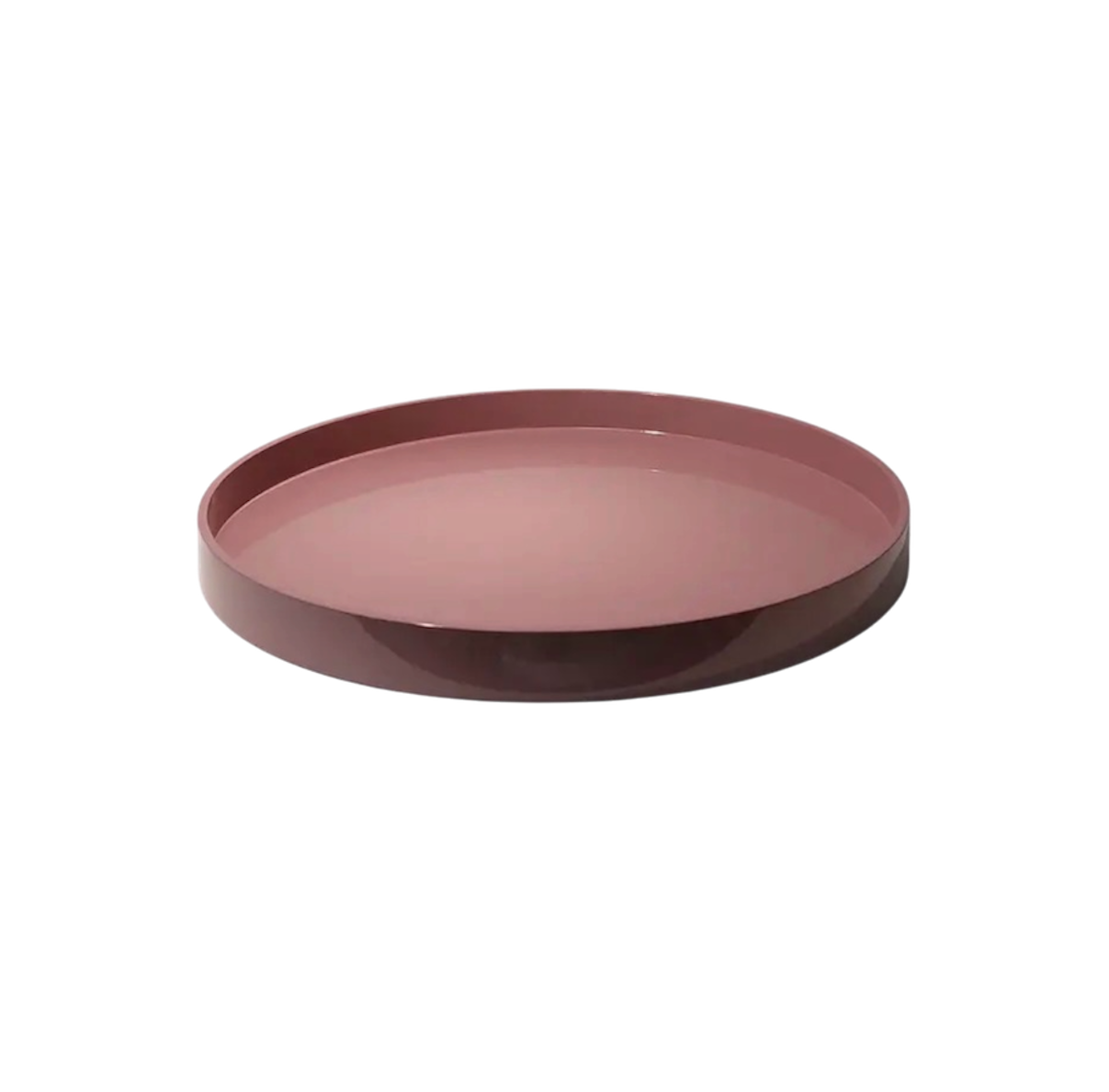 Round Lacquer Tray