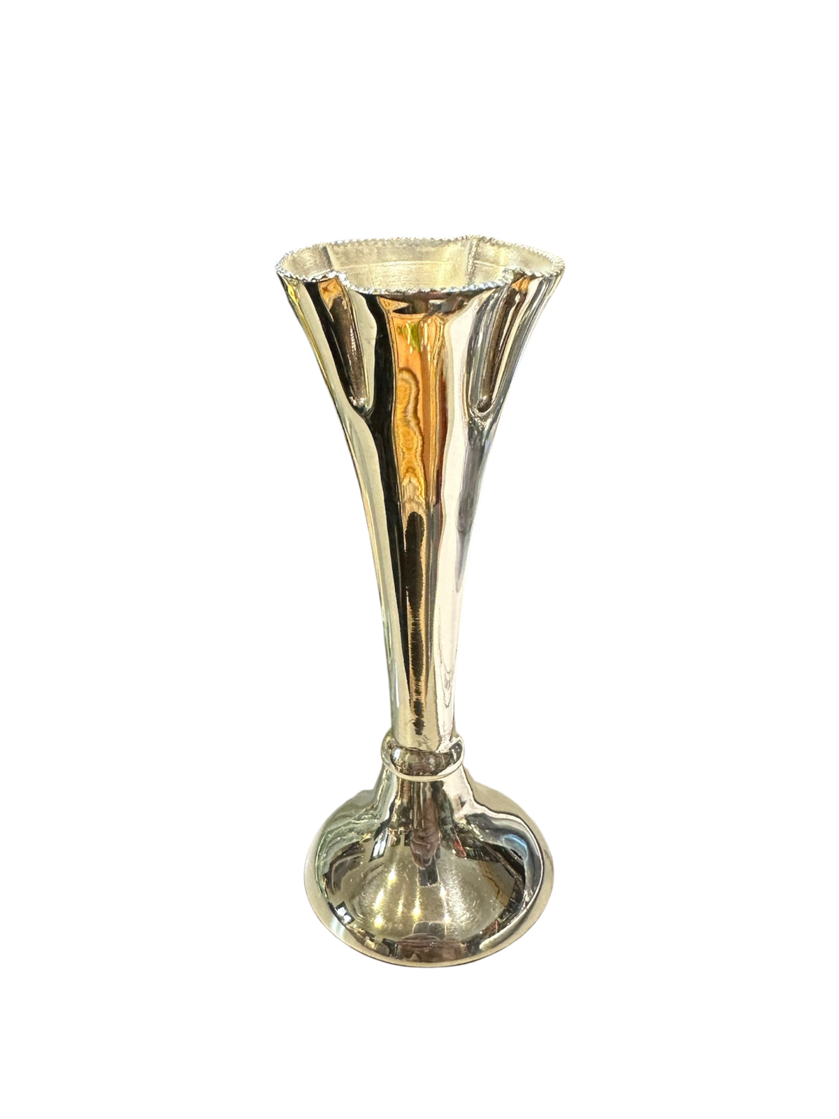 Single Stem Silver Vase