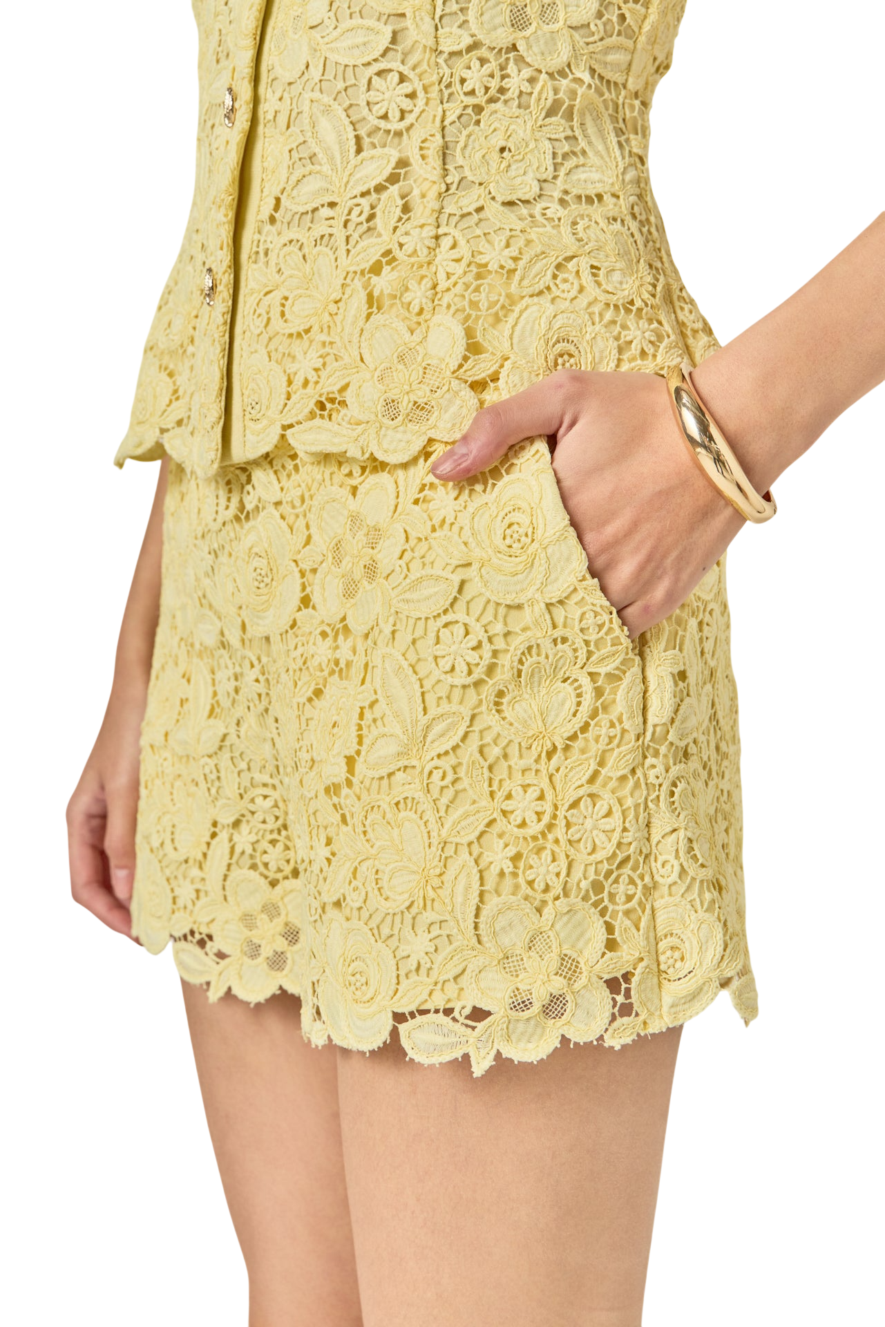 Floral Lace Shorts
