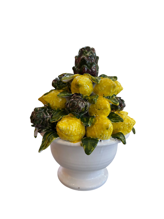 Lemon & Artichoke Topiary